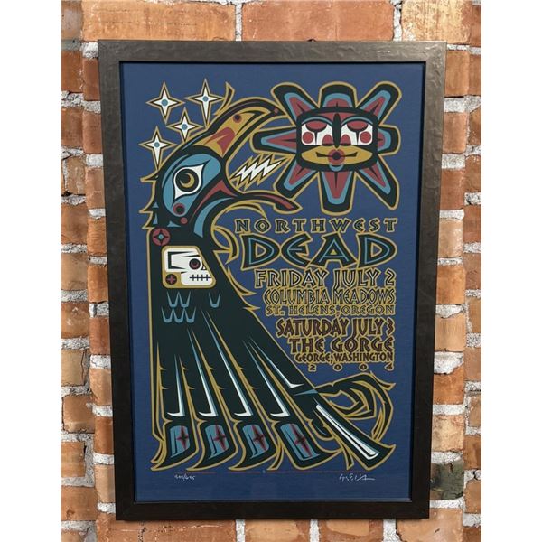 Northwest Dead The Gorge 2004 Concert Poster