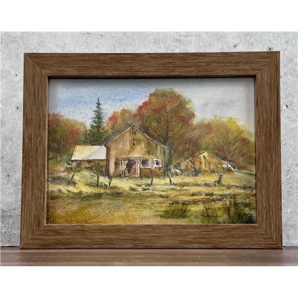 Doris Anderson Watercolor Painting