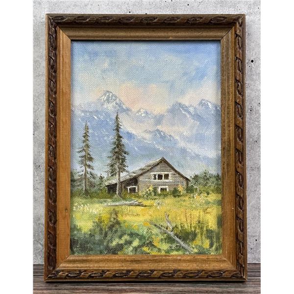 Morrow Alaska Oil Painting