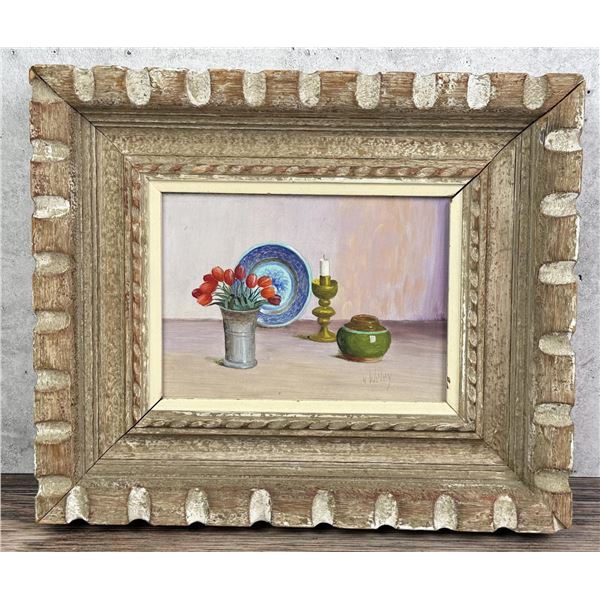 V Weley Still Life Painting