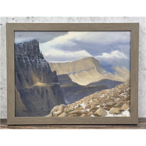 Richie Carter Glacier Park Montana Painting