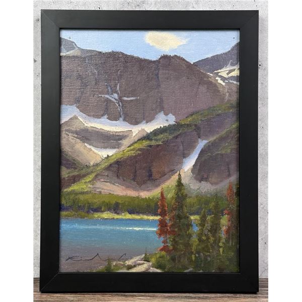 Richie Carter Glacier Park Montana Painting