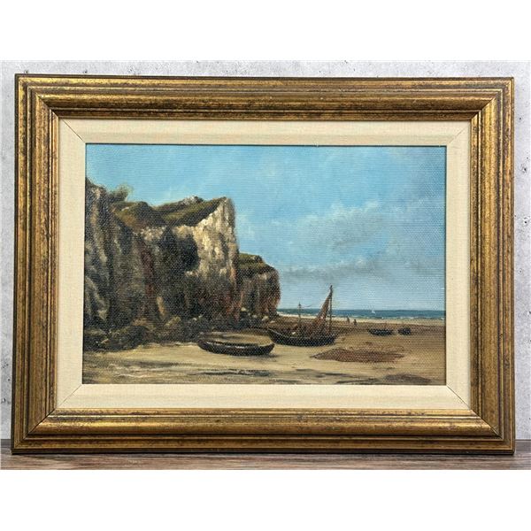 Jean Forney Normandy Beach Painting