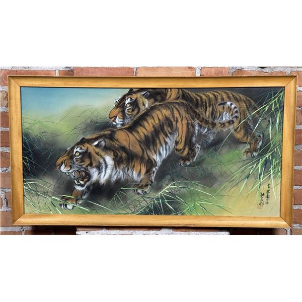 Chinese Painting of Tigers