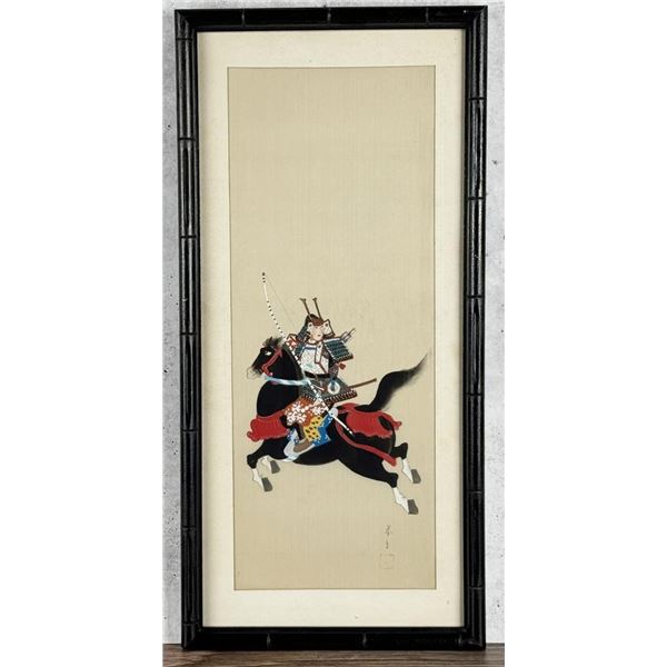 Japanese Samurai Warrior Painting