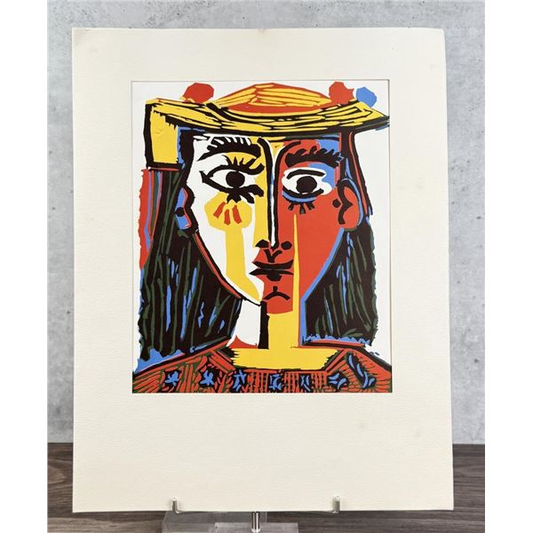 Pablo Picasso Bust of a Woman Serigraph