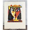 Image 1 : Pablo Picasso Bust of a Woman Serigraph