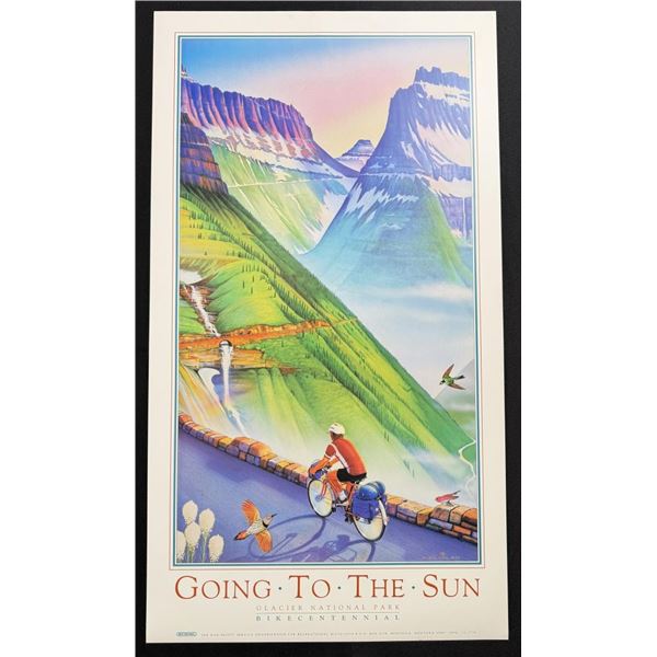 Monte Dolack Going to the Sun Glacier Park Print