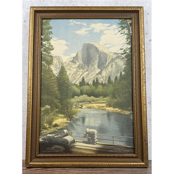 Yosemite National Park Union Pacific System Print