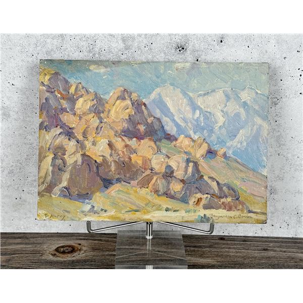 Benjamin Chambers Brown High Sierras Painting