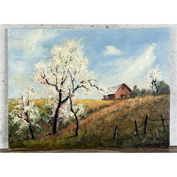 Heinie Hartwig Spring Blossom Painting