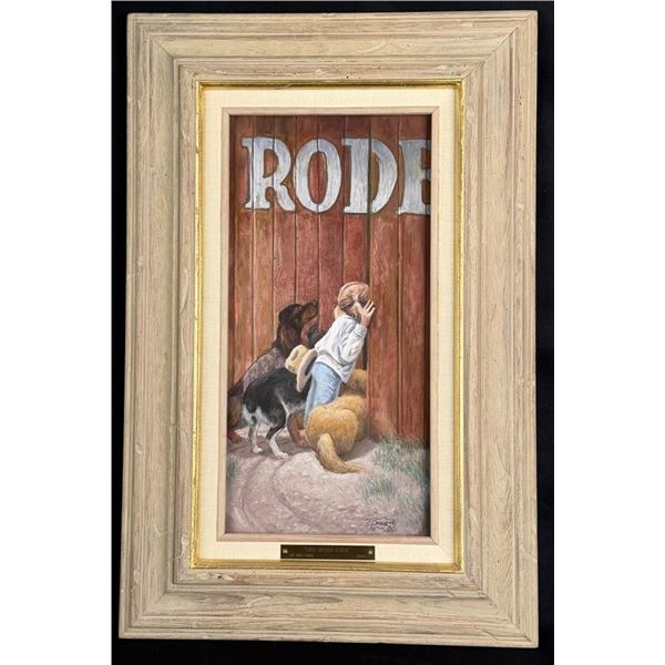 Don Crook One More Look Painting