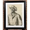 Image 1 : Peter Hurd Randolph Scott Watercolor Painting