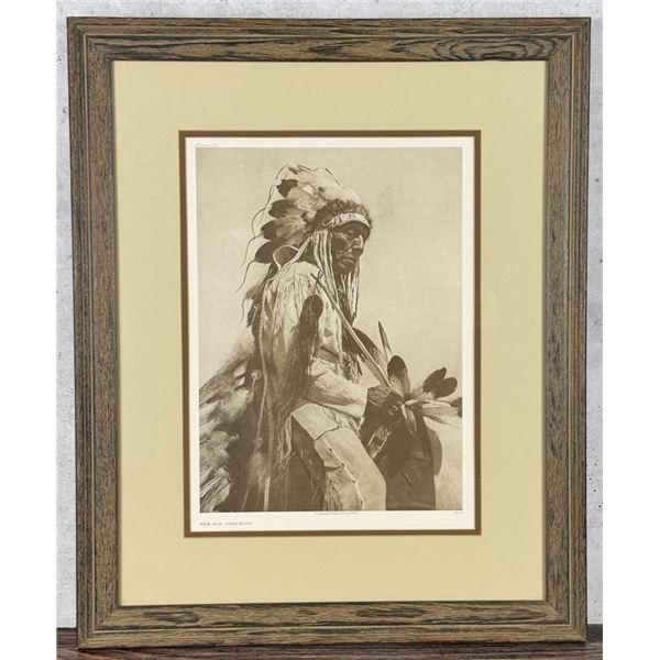 Edward Curtis The Old Cheyenne Photogravure