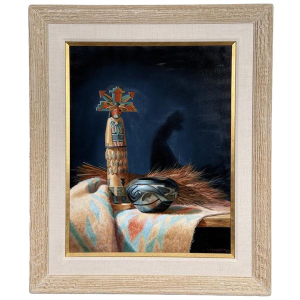 Sue Krzyston Of Earth and Sky Painting