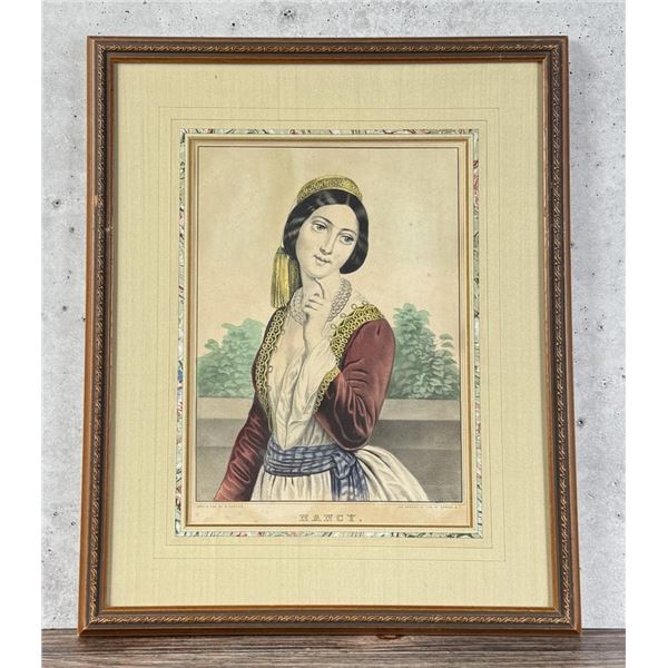 Currier & Ives Nancy Print