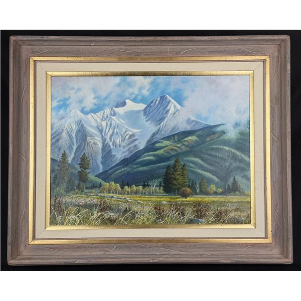 Ron Jenkins Mission Mountains Painting