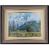Image 1 : Ron Jenkins Mission Mountains Painting