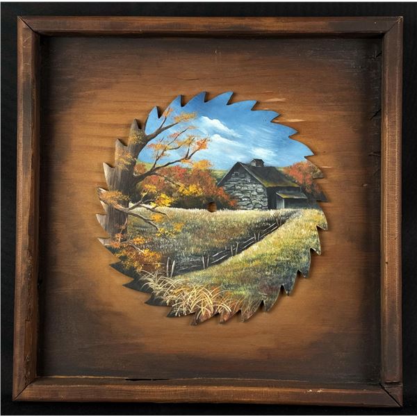 Dianna Hay Painted Sawblade