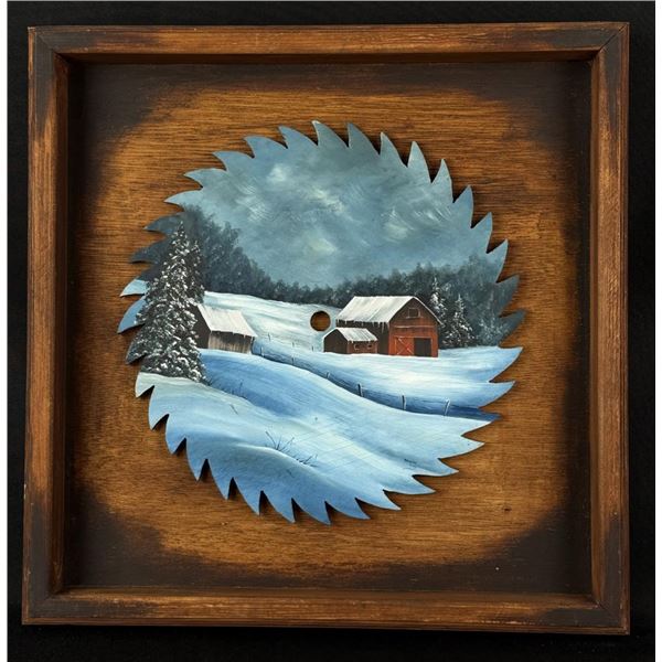 Dianna Hay Painted Sawblade