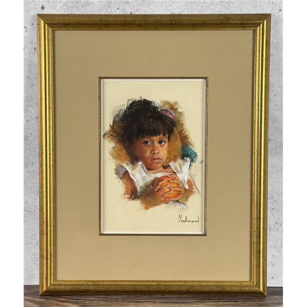 Sandra Clendennen Brittany Pastel Drawing