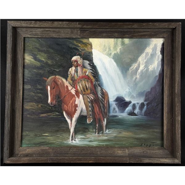 David Joaquin No Tracks Painting