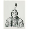 Image 3 : Gary Zaboly Sitting Bull Indian Drawing