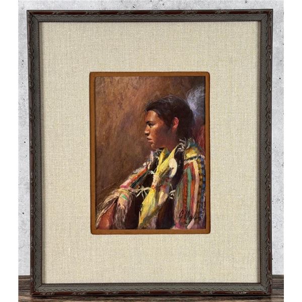 Guy Deel Little Feather Painting