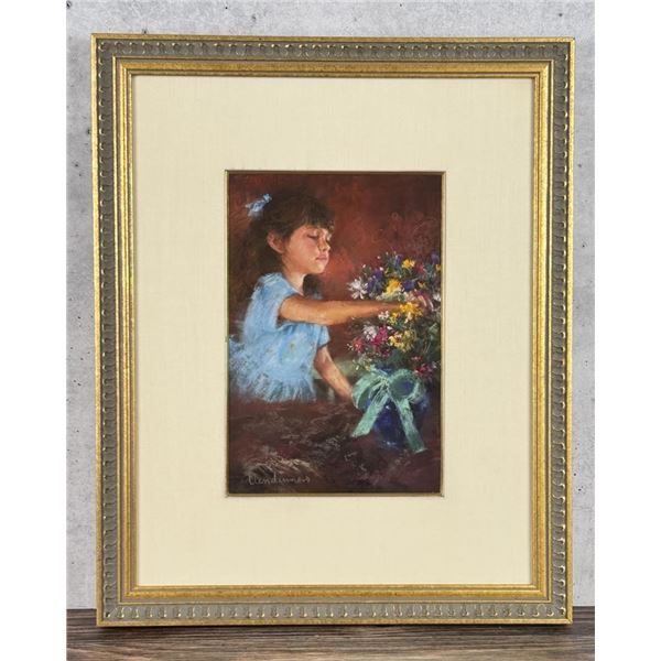 Sandra Clendennen Final Touch Pastel Drawing