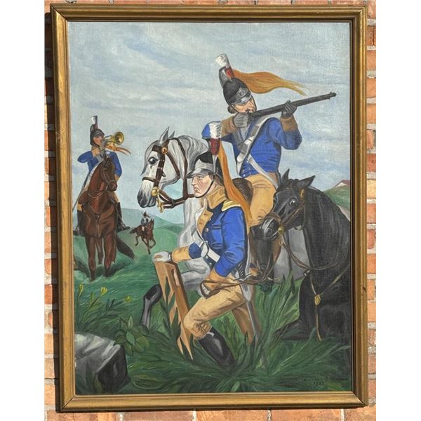 Beatrice D'Enbeau Light Horse Henry Lee Painting