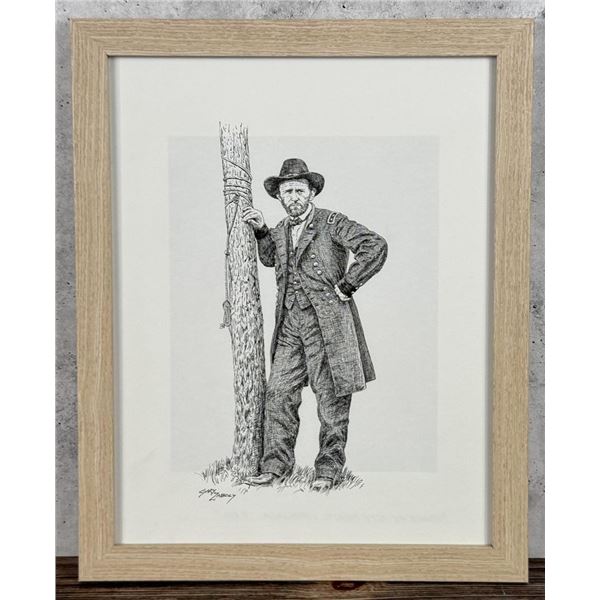 Gary Zaboly Grant Civil War Drawing