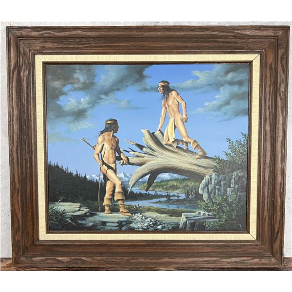 David Ewart Gathering Darkness Painting