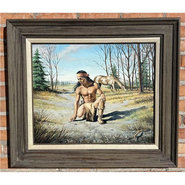 David Ewart The Tracker Painting