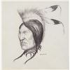 Image 2 : Harold Whitley Sioux Dancer Drawing