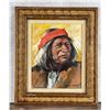 Image 1 : Paul Modlin Tarahumara Indian Chief Painting