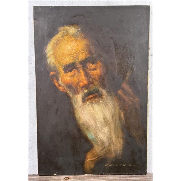 H Cheang Old Man Painting