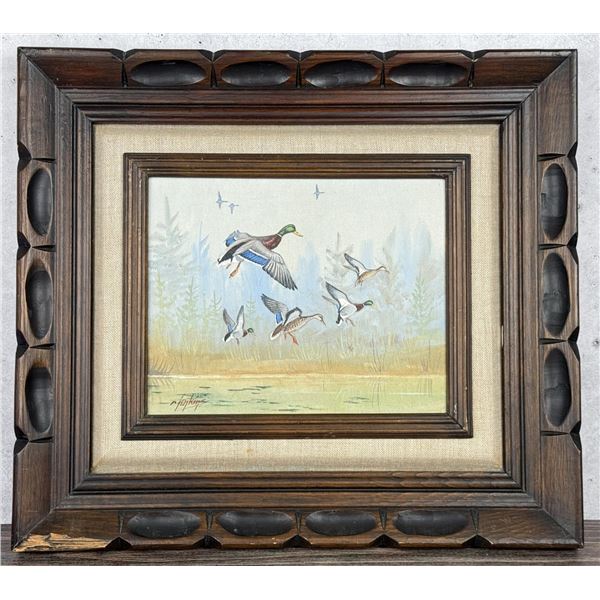 Ron Jenkins Mallards Painting