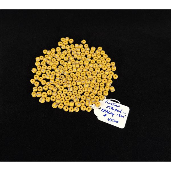 Venetian Native American Striped Trade Beads