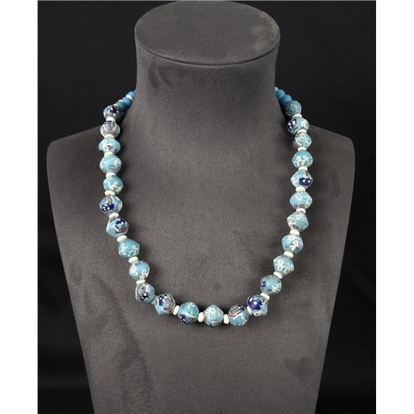 Venetian Native American Indian Trade Beads Bicone