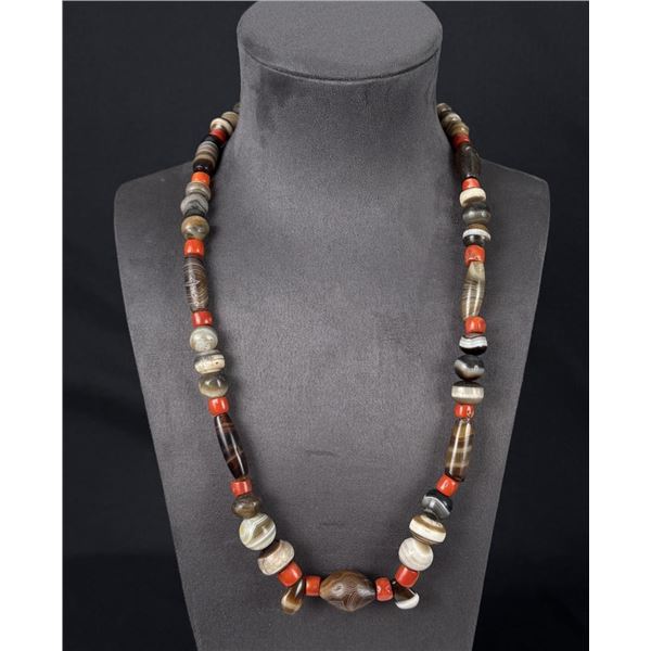 Indo African Yemen Banded Agate Trade Beads