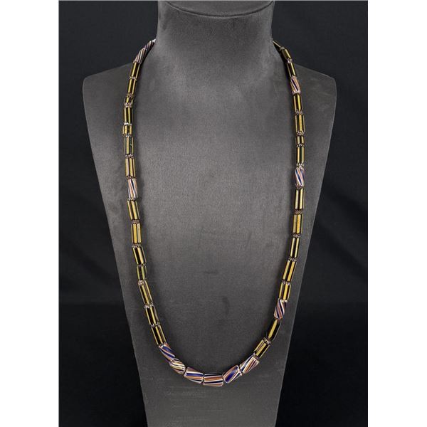 Native American Indian Trade Beads Yellow Jacket