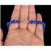 Image 2 : Lapis Lazuli Bead Necklace