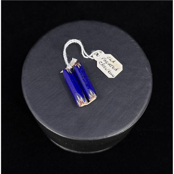 Faceted Chevron Indian Trade Beads