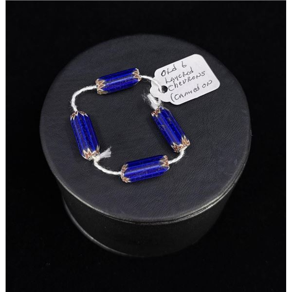 Native American Indian Trade Beads Chevrons