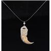 Image 2 : Sterling Silver Bear Claw Pendant.