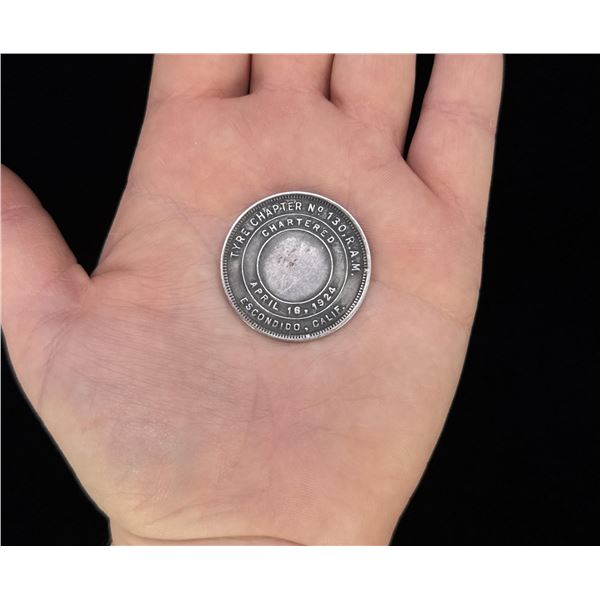 1924 Escondido California Masonic Penny