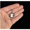 Image 3 : Sterling Silver Shell Cameo Necklace