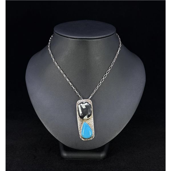 Fran Harr Sterling Silver Necklace