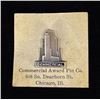 Image 1 : Art Deco Sterling Silver Commercial Building Pin