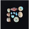 Image 1 : Turquoise Coral Jasper Cabochons